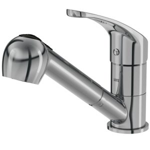 Lenz Küchenarmatur KELA mit Handbrause chrom Lenz Küchenarmatur KELA mit Handbrause chrom