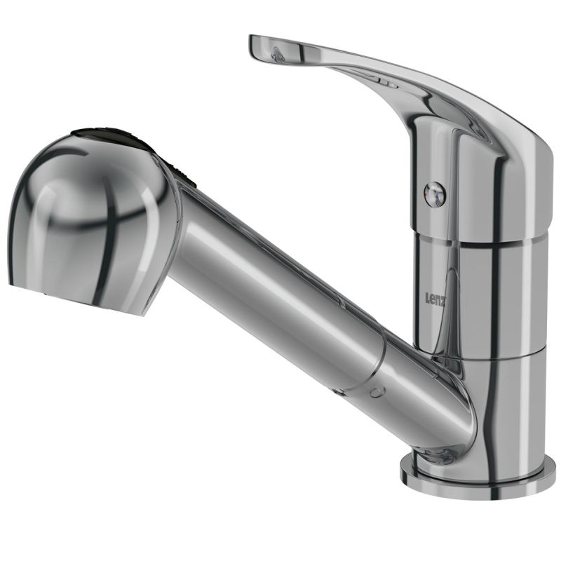 Lenz Küchenarmatur KELA mit Handbrause Niederdruck chrom