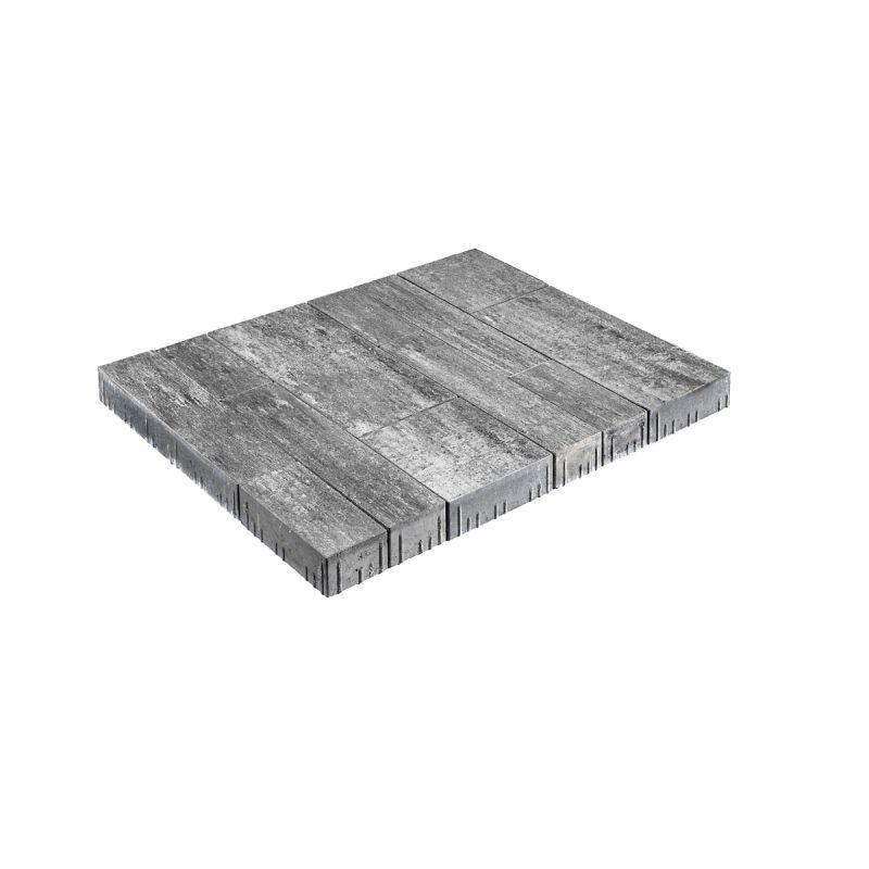 Lusit Gestaltungspflaster Caleta rhodium-melange 4 Formate
