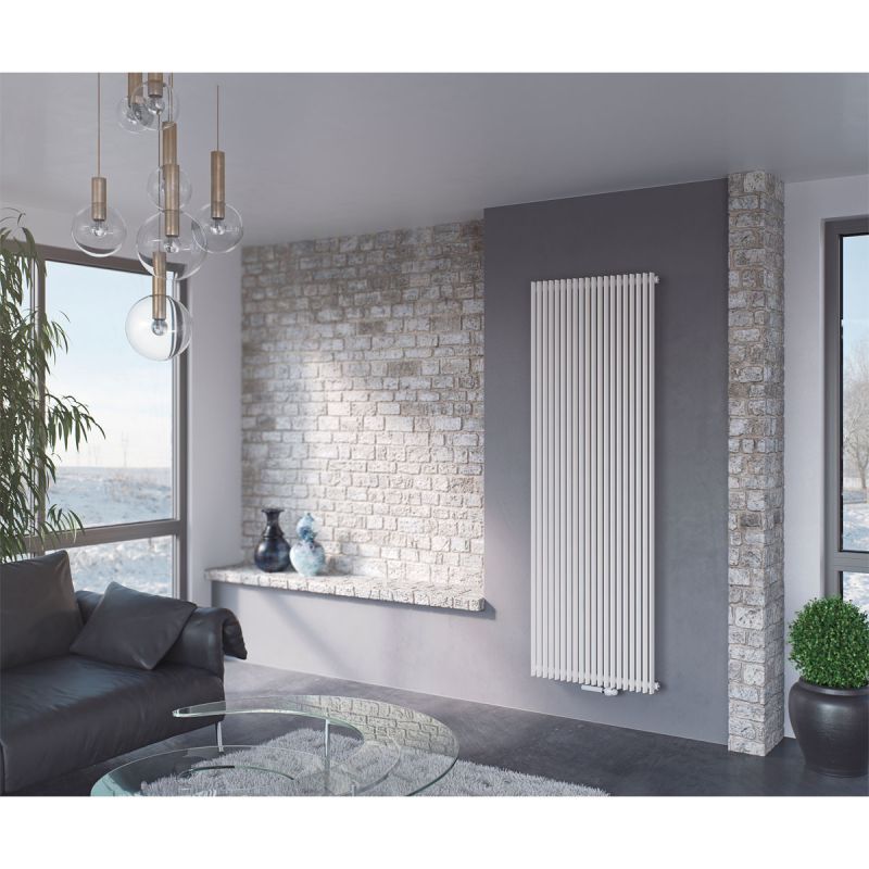 Ximax Raumheizkörper Triton 1800 x 330 mm 792 Watt Mittenanschluss Weiß