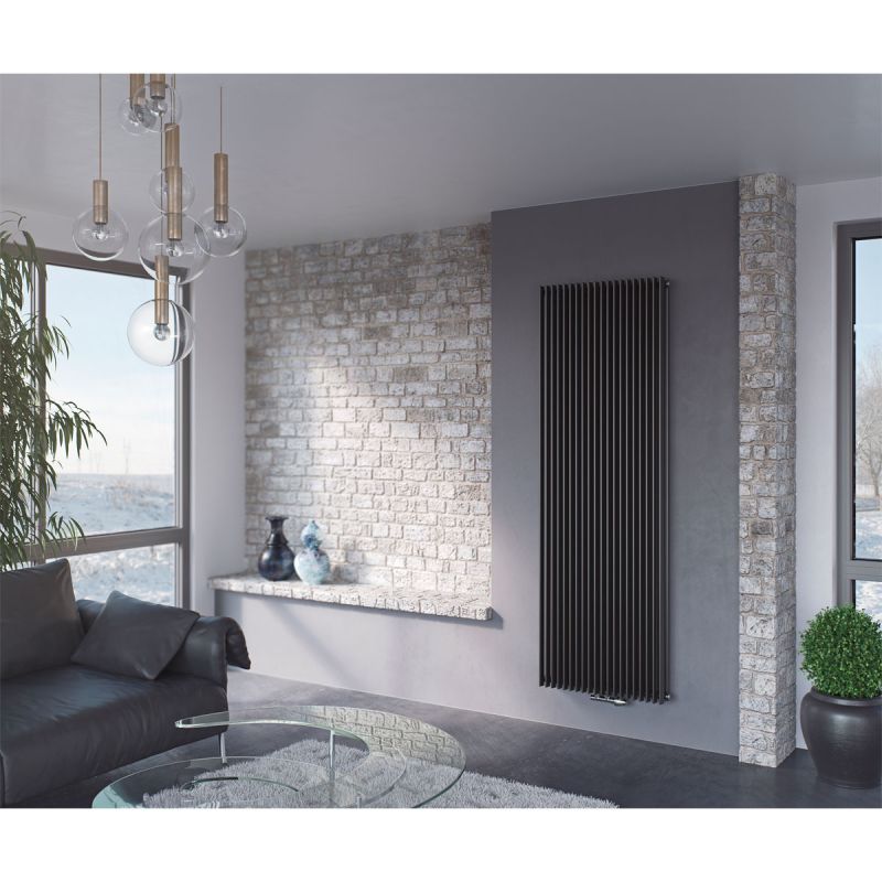 Ximax Raumheizkörper Triton Duplex 1800 x 450 mm 1576 Watt Mittenanschluss Anthrazit