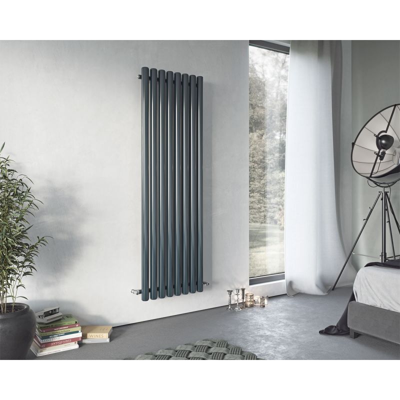 Ximax Raumheizkörper Erupto 600 x 585 mm 631 Watt Anthrazit