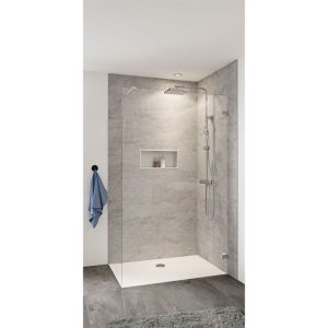 Breuer Panorama Duschrückwand Marmor grau 100 x 210 cm Breuer Panorama Duschrückwand Marmor grau 100 x 210 cm