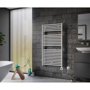 Ximax Elektrischer Handtuchwärmer Lux 1194 x 600 mm 600 Watt Typ 7 Weiß Ximax Elektrischer Handtuchwärmer Lux 1194 x 600 mm 600 Watt Typ 7 Weiß