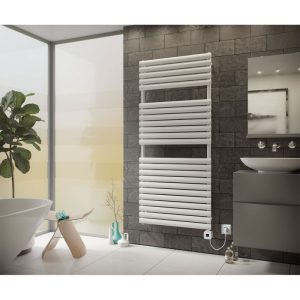 Ximax Elektrischer Handtuchwärmer Nestor 1570 x 600 mm 900 Watt Typ 7 Weiß Ximax Elektrischer Handtuchwärmer Nestor 1570 x 600 mm 900 Watt Typ 7 Weiß