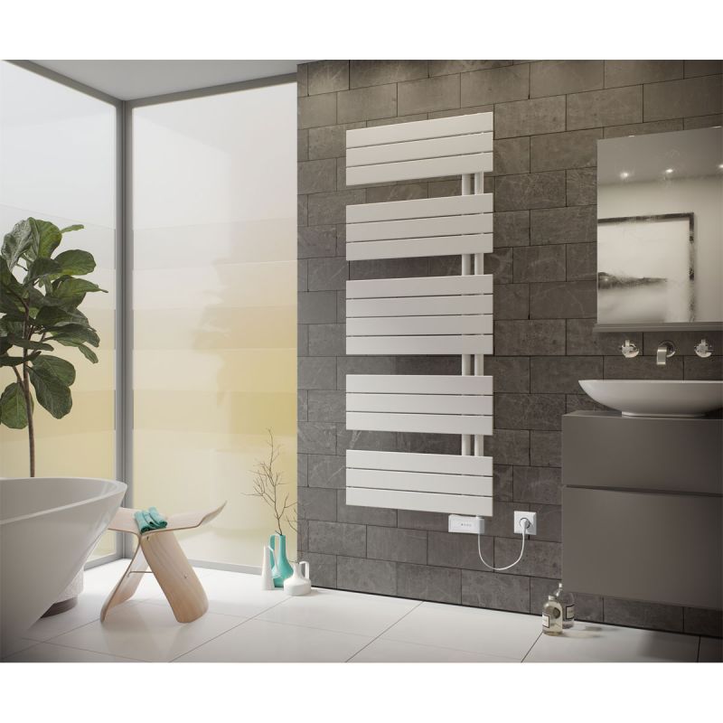Ximax Elektrischer Handtuchwärmer P2-Open 1195 x 600 mm 600 Watt Typ 6 Weiß