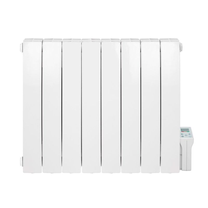 Ximax Elektrischer Heizkörper Kale 575 x 711 mm 1500 Watt inkl Heizstab digital Weiß
