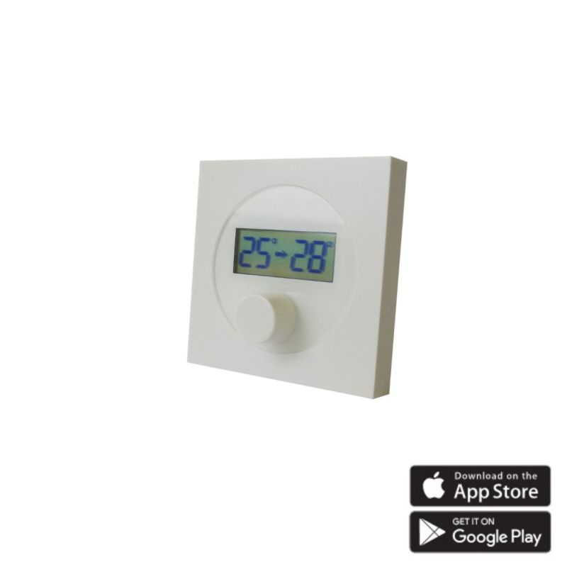 Ximax Heizkörper Zubehör Funk-Thermostat Steuerung für Infrarotheizungen Weiß
