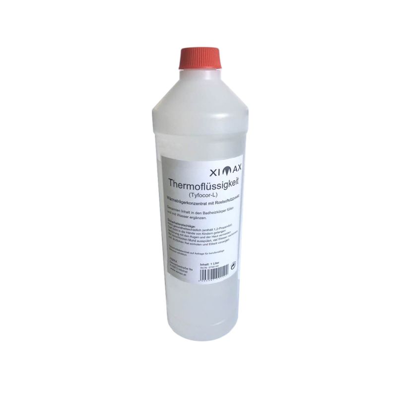 Ximax Heizkörper Zubehör Thermoflüssigkeit 1 L Transparent