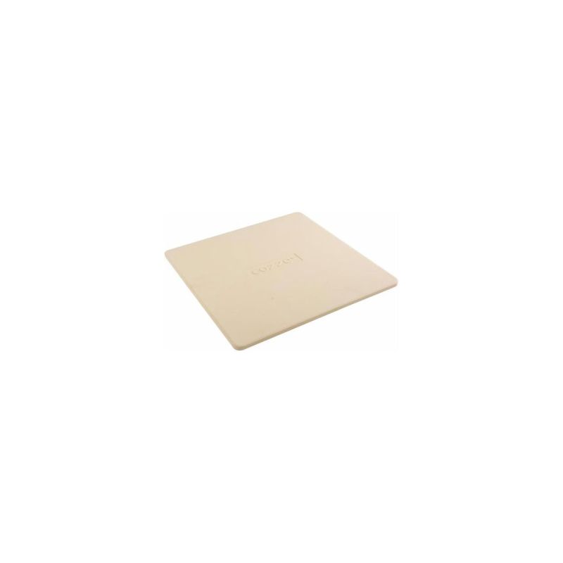 COZZE  Pizzastein für 13" Pizzaofen aus Cordierit 34,5 x 34,5 x 1 cm
