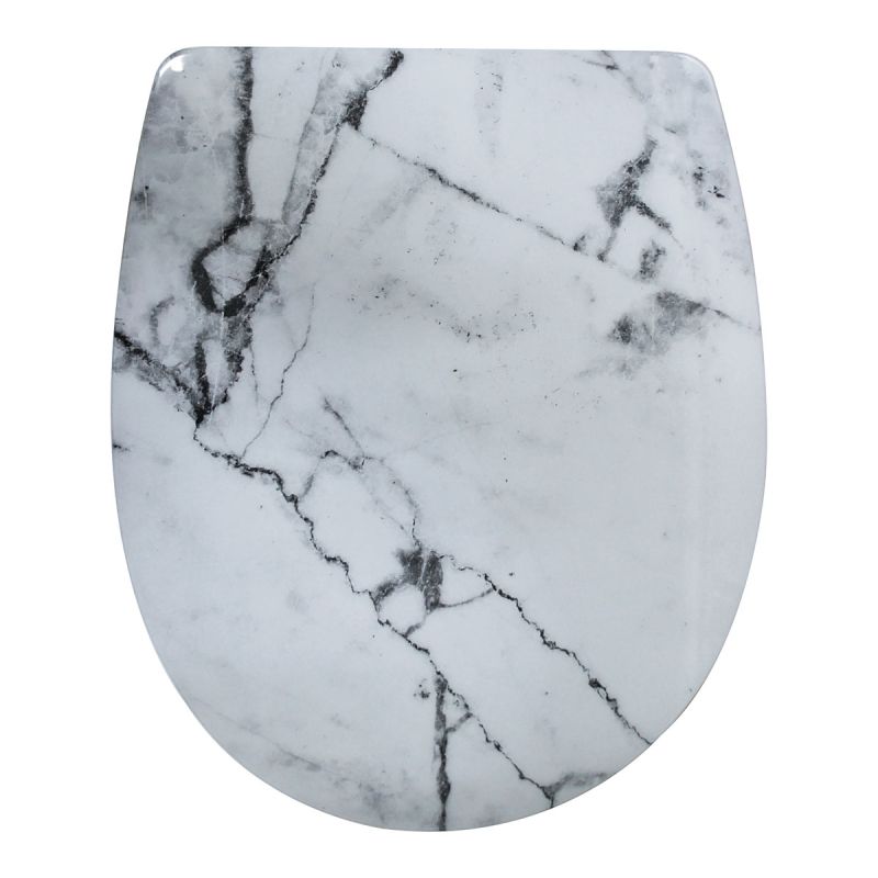 Valblue WC-Sitz Marmor White