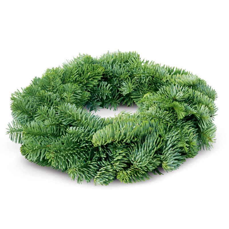 Plantiflor Adventskranz Nobilistanne Durchmesser ca 25 cm