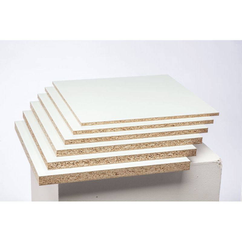 Spanplatte 280 x 207 x 2,2 cm weiß