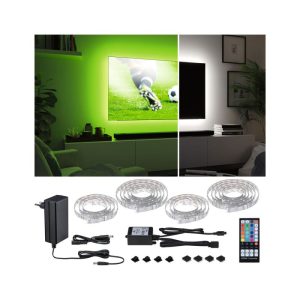 Paulmann LED-TV-Basisset MaxLED 250 75 Zoll 5,1 m 25,5 Watt inkl Farbwechselfunktion Paulmann LED-TV-Basisset MaxLED 250 75 Zoll 5,1 m 25,5 Watt inkl Farbwechselfunktion