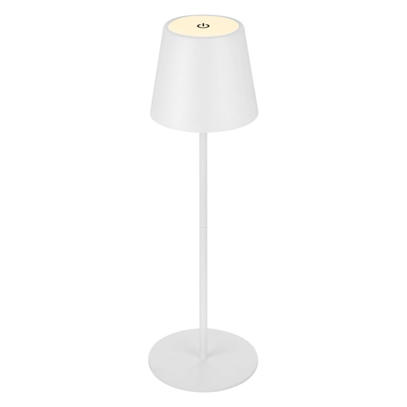 Flector Garten LED-Tischleuchte Antigua weiß Durchmesser 12 x 38 cm