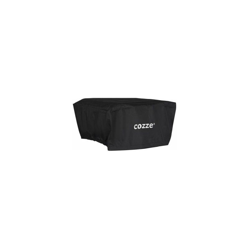 COZZE  Abdeckung Überzug für 17" Pizzaofen Gas und Elektro schwarz Oxford 61,50 x 61,50 x 28,50 cm