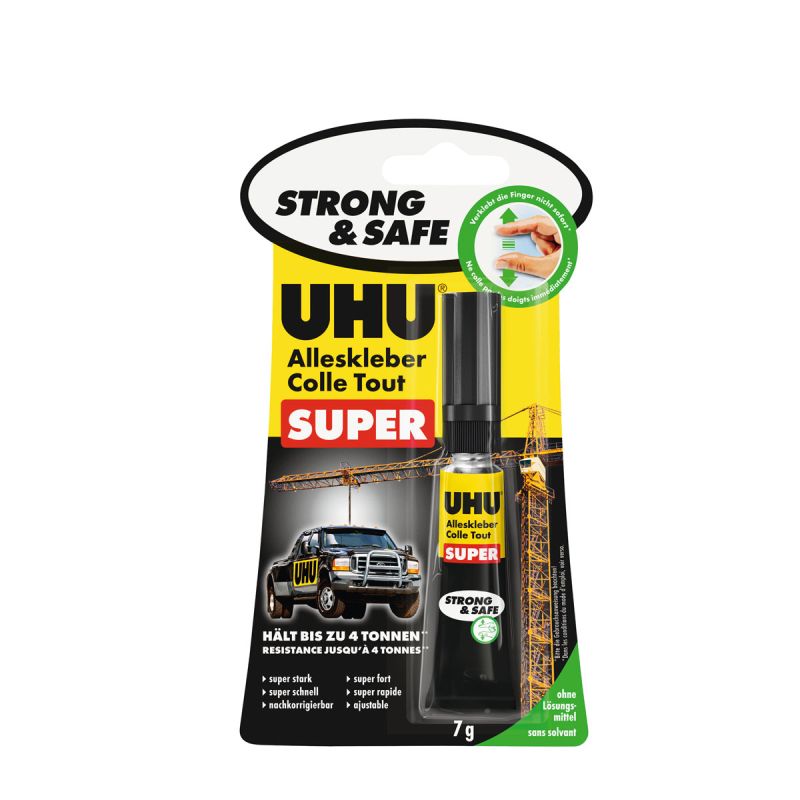 UHU  Alleskleber Super Strong und Safe 7 g