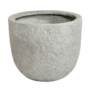 Haveson Fibreclaykübel Durchmesser 25 x 21 cm Natursteinoptik Haveson Fibreclaykübel Durchmesser 25 x 21 cm Natursteinoptik