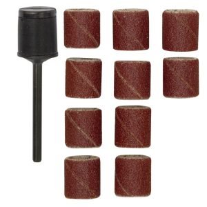 Proxxon Micromot Schleifbänder Durchmesser 14 mm 10 Stück Korn 120 mit Schleifzylinder Proxxon Micromot Schleifbänder Durchmesser 14 mm 10 Stück Korn 120 mit Schleifzylinder