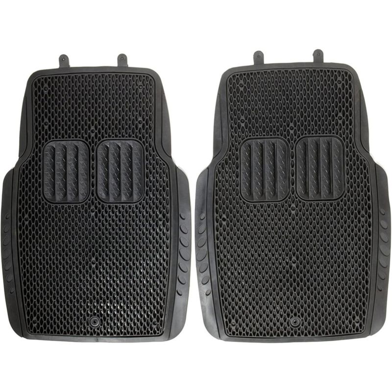Unitec Gummimatte mit Tropfgitter schwarz