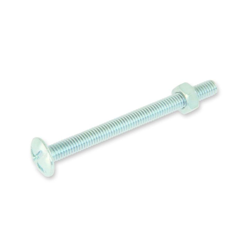 Suki Flachrundschraube Senkkopf Kreuzschlitz M6 x 20 mm 4 Stück