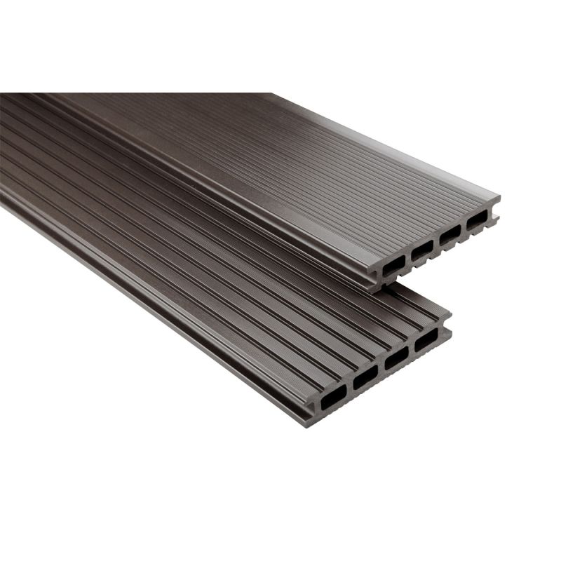 Kovalex Bodendiele Graubraun Stückweise auf Maß bis 600 cm 2,5 x 14,5