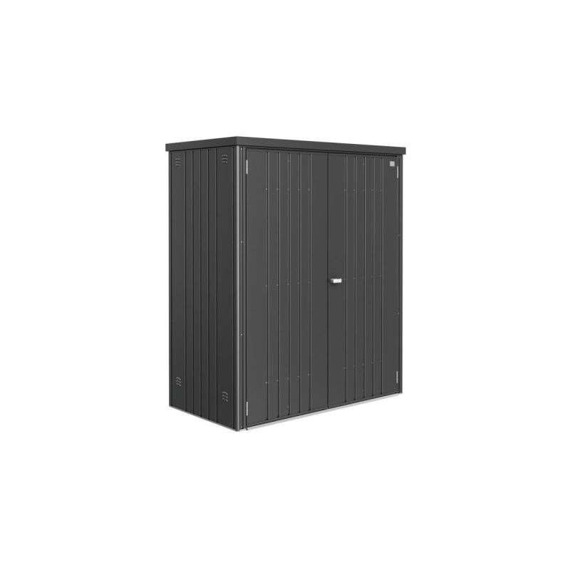 Biohort Geräteschrank Größe 150/230 155 x 83 x 180 cm dunkelgrau