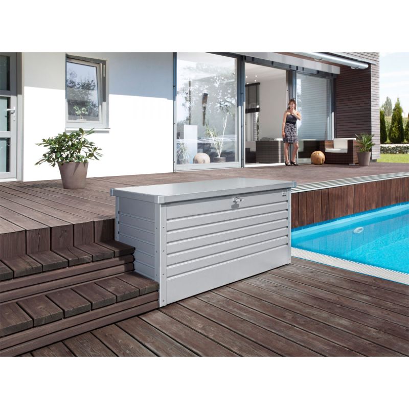 Biohort Freizeitbox 130 silber-metallic