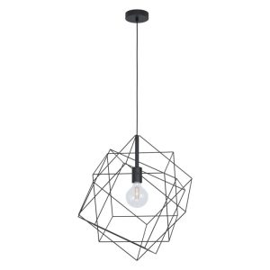 Eglo Hängeleuchte Straiton 1 Spot Durchmesser 51,5 cm schwarz Eglo Hängeleuchte Straiton 1 Spot Durchmesser 51,5 cm schwarz