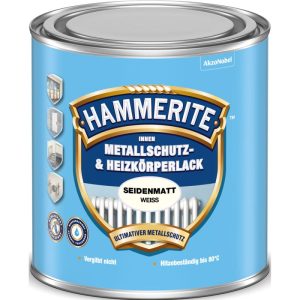 Hammerite Metallschutz- und Heizkörperlack weiß seidenmatt 500 m Hammerite Metallschutz- und Heizkörperlack weiß seidenmatt 500 m