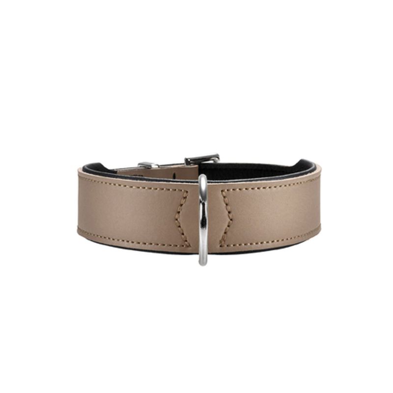 Hunter Dog Halsband Basic nickel/stone 51-58,5 cm