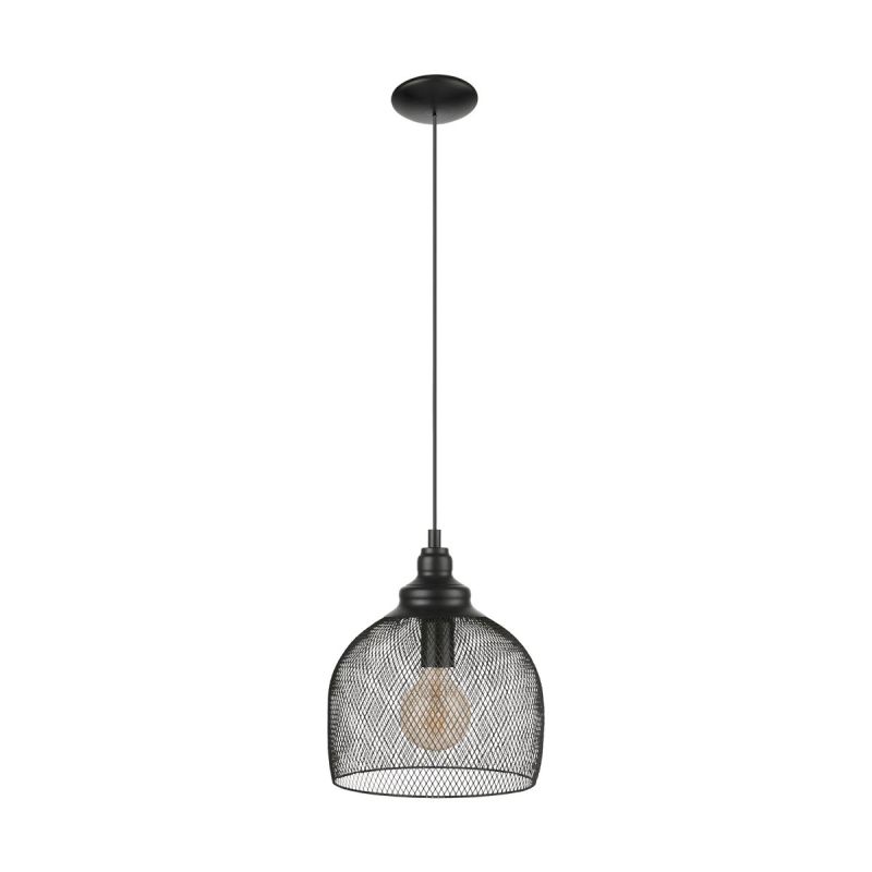 Eglo Hängeleuchte Straiton 1 Spot 28 cm schwarz