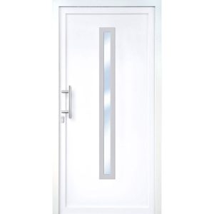 Kunststoff-Haustür Signum PVC Mod 70 weiß 98 x 208 cm links Kunststoff-Haustür Signum PVC Mod 70 weiß 98 x 208 cm links