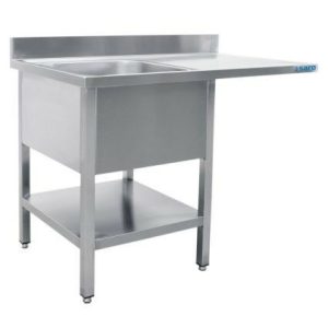 SARO Spülcenter 1 Becken, links – B 1200 x T 600 mm SARO Spülcenter 1 Becken, links – B 1200 x T 600 mm