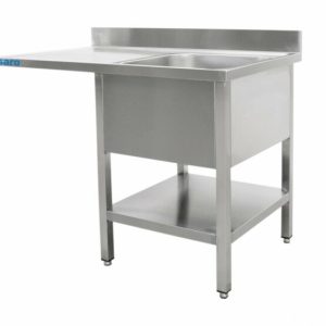 SARO Spülcenter 1 Becken rechts – B 1200 x T 600 mm SARO Spülcenter 1 Becken rechts – B 1200 x T 600 mm