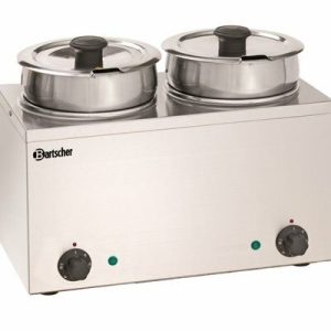 Bain-Marie Hotpot 2 Einsatztöpfe à 3,5 Liter Bain-Marie Hotpot 2 Einsatztöpfe à 3,5 Liter