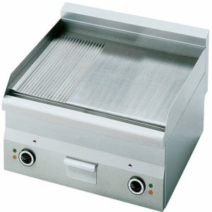 MASTRO Elektro-Grillplatte, 2/3 glatt, 1/3 gerillt, Breite 600mm, 6 kW , 400V MASTRO Elektro-Grillplatte, 2/3 glatt, 1/3 gerillt, Breite 600mm, 6 kW , 400V