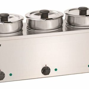 Bartscher Bain-Marie Hotpot 3 Einsatztöpfe à 3,5 Liter