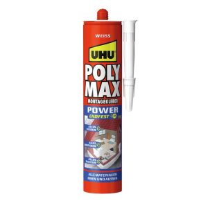 UHU Montagekleber Poly Max Power weiss 425 g UHU Montagekleber Poly Max Power weiss 425 g