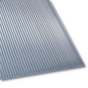 Hohlkammerplatte transparent 200 x 105 x 0,45 cm Hohlkammerplatte transparent 200 x 105 x 0,45 cm