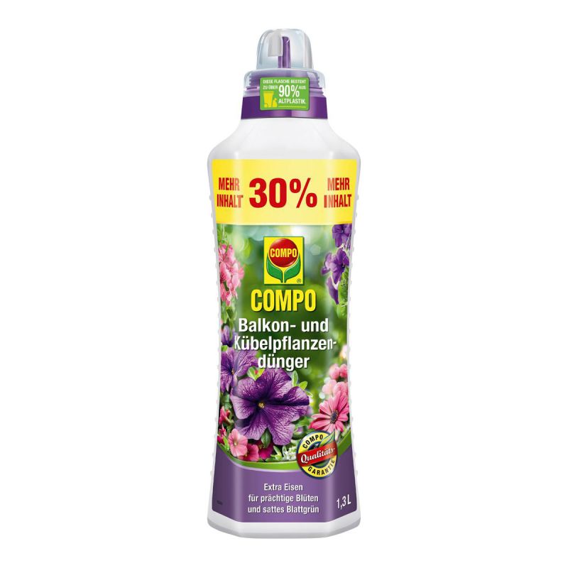 Compo Balkon- und Kübelpflanzendünger 1,3 L
