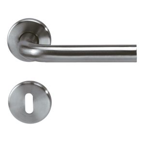Alpertec Rosettengarnitur Tim-R Edelstahl Alpertec Rosettengarnitur Tim-R Edelstahl