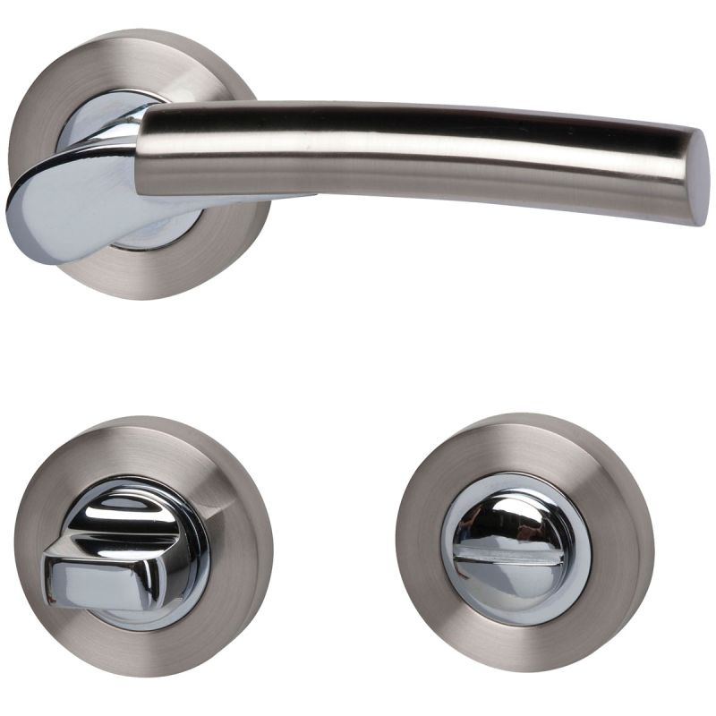 Alpertec Rosettengarnitur Solid 7-R für WC