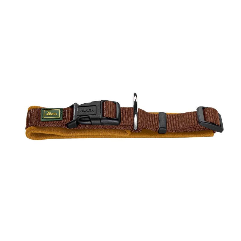 Hunter  Halsung Neopren Vario Plus braun 28-30 cm
