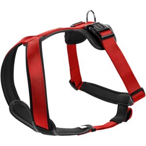 Hunter Hundegeschirr Neopren rot-schwarz Größe S Hunter Hundegeschirr Neopren rot-schwarz Größe S