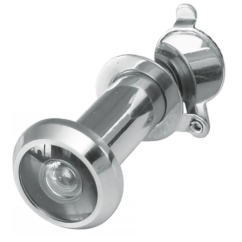 Alpertec Türspion mit Verschlusskappe 180 mm chrom