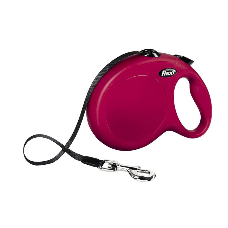 Flexi Gurt-Leine New Classic rot L 8m