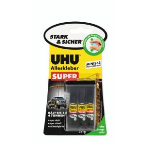 UHU Alleskleber Super minis 3 x 1 g UHU Alleskleber Super minis 3 x 1 g