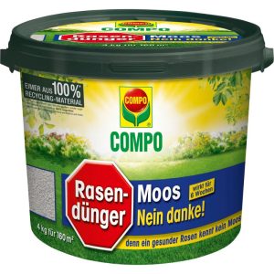 Compo Rasendünger Moos – Nein danke! für 160 m² 4 L Compo Rasendünger Moos – Nein danke! für 160 m² 4 L