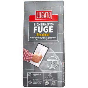 Lugato Sicherheitsfuge flexibel 1kg silbergrau Lugato Sicherheitsfuge flexibel 1kg silbergrau